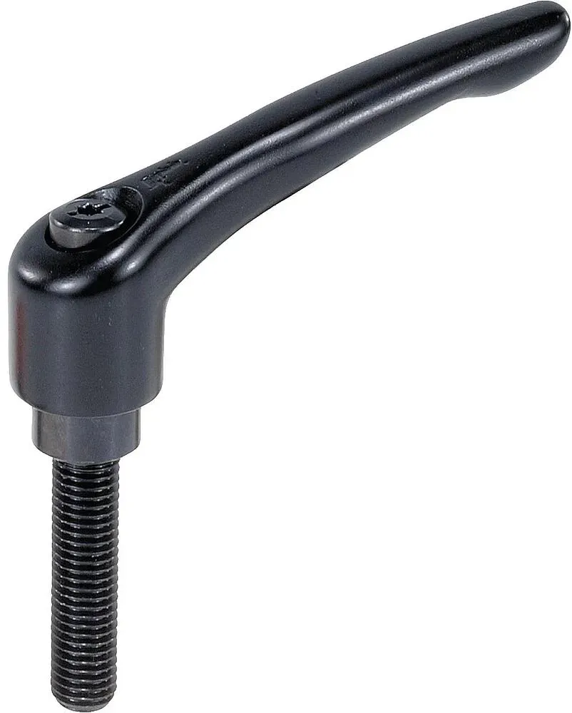 Klemmhebel Kipp mit Außengewinde M 10 x 60