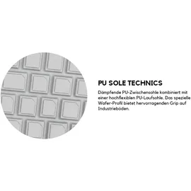 Puma Argon Blue Low Gr.44 schwarz/blau Leder S3 ESD SRC EN20345 1 PA