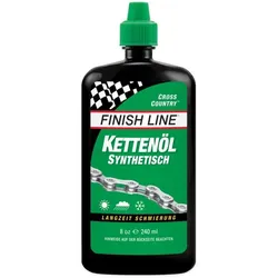 Finish Line Cross Country Ketten Öl - 240ml Grün Modell 2025