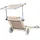 SPRINGOS Sonnenliege 200 x 70 x 100 cm Beige