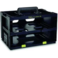 RAACO Sortimentskoffer Kunststoff schwarz unbestückt 386 x 241 x 278 mm