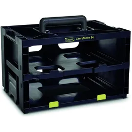 RAACO Sortimentskoffer Kunststoff schwarz unbestückt 386 x 241 x 278 mm