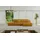 altdecor Ecksofa Cord 2-Sitzer Senfgelb