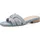 Marco Tozzi Damen Sandale weiches Feel Me Fußbett weiches Innenfutter Stylisch, blau (LT.Blue Jeans), 37 EU