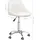 vidaXL Bürostuhl Drehbar Kunstleder Weiß