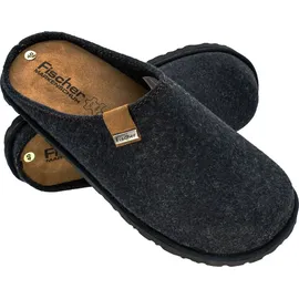 Fischer Markenschuh Helge Hausschuh Blau 42
