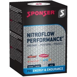 Sponser Unisex Nitroflow Performance - Blackcurrant (10 x 7g)