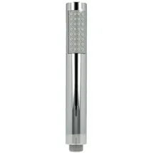 tecuro DESIGN - Stabhandbrause ew-030 mit Antikalkdüsen, Kunststoff verchromt - tecuro