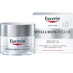 Eucerin, Gesichtscreme, Hyaluron-Filler Tagespflege Für Trockene Haut SPF (50 ml, Gesichtscrème)