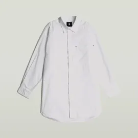 G-Star Oversized Boyfriend Hemd Weiß XXL