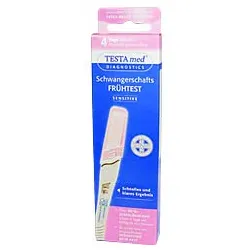 TESTAmed Diagnostics Schwangerschaftsfrühtest -sensitive-