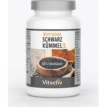 Vitactiv Natural Nutrition VITACTIV Ägyptisches Schwarzkümmel Öl Kapseln 90 St.