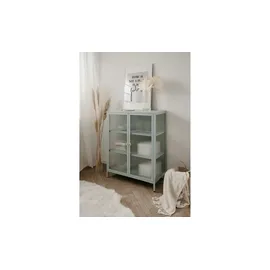 CaliCosy Vitrine Milton 80 x 40 x 101,5 cm Grün/Mint