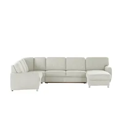 smart Wohnlandschaft  Valencia ¦ grau ¦ Maße (cm): B: 341 H: 90 T: 173.0