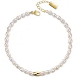 AILORIA SANGO Armband aus Sterlingsilber mit gold/weißer Perle Größe onesize