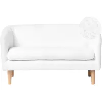 Kindersofa Dagali Bouclé Weiß