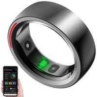 Newgen Medicals Fitness Tracker Ring: Fitness- & Schlaftracker-Ring mit