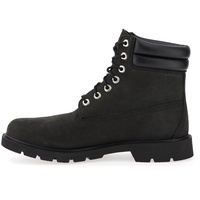 Timberland Herren 6 Inch WR Basic Stiefel, Black Nubuck, 49 EU