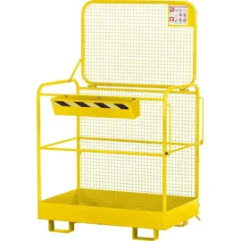 RR Industrietechnik Arbeitskorb Typ RAK-Eco TK 300 kg, RAL 1023 verkehrsgelb