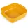 Peugeot Keramik Auflaufform APPOLIA 21cm Klein Quadratisch Safrangelb Spülmaschinenfest