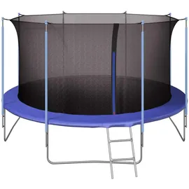 vidaXL Sicherheitsnetz schwarz 3,96 m
