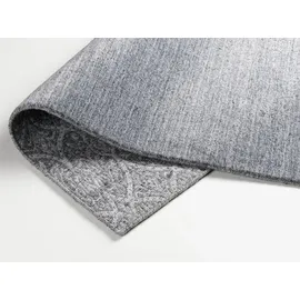 Musterring Handwebteppich Malibu 170 x 240 cm Viskose Silber