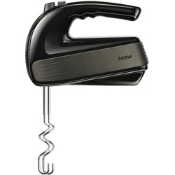 BLACK+DECKER BXMX500E 500W Standmixer mit 5 Geschwindigkeitsstufen + Turbofunktion, 2 Arten von Quirlen: Mixer und Schneebesen