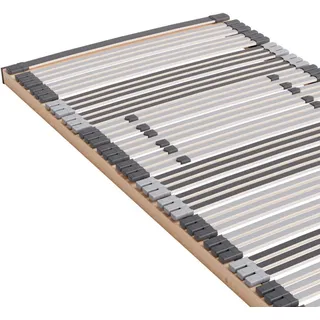 AM Qualitätsmatratzen 7 Zonen Lattenrost Vormontiert Made in Germany mit Holmüberdeckenden Federleisten 100x200cm