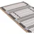 AM Qualitätsmatratzen 7 Zonen Lattenrost Vormontiert Made in Germany mit Holmüberdeckenden Federleisten 100x200cm