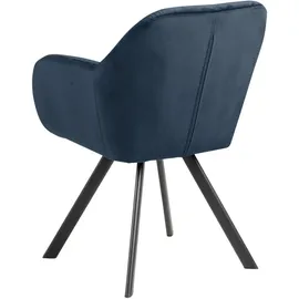 Actona Esszimmerstuhl Lola Marineblau