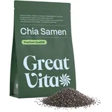 GreatVita Premium Chia Samen 1000 Gramm 1 kg