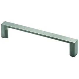 Hettich Möbelgriff Zinkdruckguss, Edelstahl Optik, 1 Stück