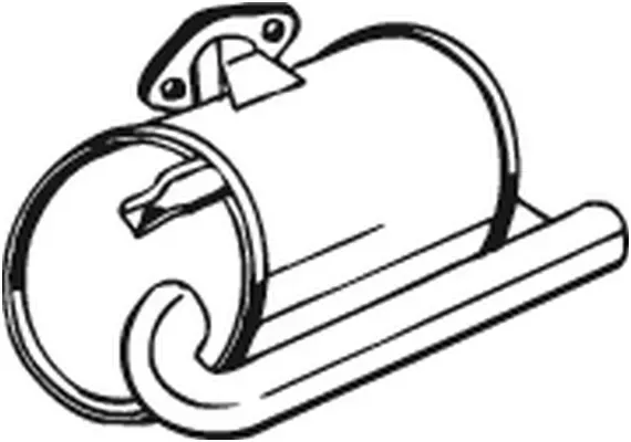 BOSAL Endschalldämpfer 229683 für Subaru