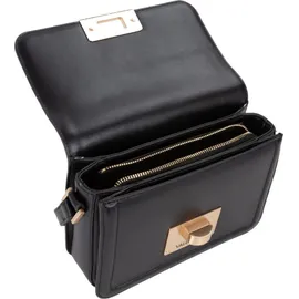 Valentino Floren Flap Bag Umhängetasche Kunstleder Black