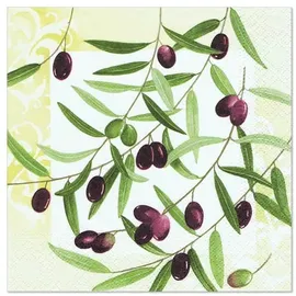 Papstar 200 Servietten, 33 cm x 33 cm Prästkrage