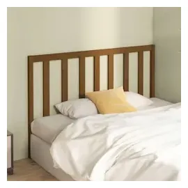 vidaXL Kopfteil Honigbraun 146x4x100 cm Massivholz Kiefer