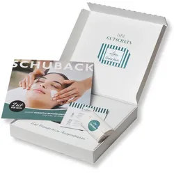 Gutschein-Karte 100 Euro + Pflegebox