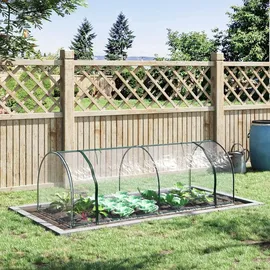Outsunny Frühbeet PVC Transparent 5 m2