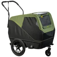 XLC Hundeanhänger BS-C12 grün/schwarz