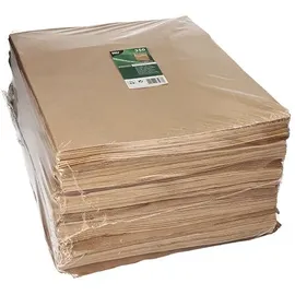 Papstar 250 Blockbodenbeutel, Kraftpapier braun