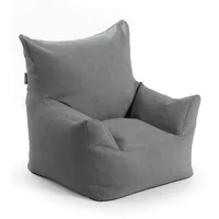 Mokebo Kindersessel, Anthrazit, Textil, 52x57x53 cm, Oeko-Tex®, Wohnzimmer, Hocker, Sitzsäcke, Kindersitzsäcke