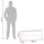 vidaXL Hochbeet 100 x 30 x 36 cm Grau