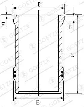 GOETZE ENGINE 1426050000 125mm