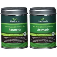 Herbaria Rosmarin geschnitten, 2er Pack (1 x 40 g Dose) - Bio