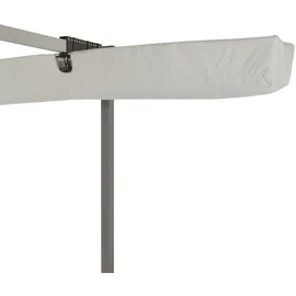 LECO Standmarkise Waved 400 x 250 cm grau