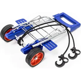 Relaxdays Transport Trolley blau