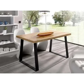 Dmora Campello 140 x 75 x 90 cm Nodi-Eiche braun
