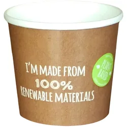 500x Food to go Becher, 479ml, "Future Smart"