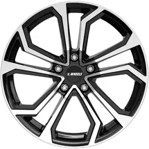 itWHEELS Ella 7,5 x 17 5 x 108 ET45 Schwarz Poliert
