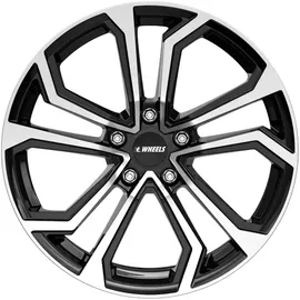 itWHEELS Ella 7,5 x 17 5 x 108 ET45 Schwarz Poliert